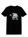 TooLoud Pugs and Kisses Dark Womens Dark T-Shirt-Womens T-Shirt-TooLoud-Black-X-Small-Davson Sales