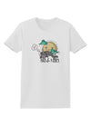 TooLoud Pugs and Kisses Womens T-Shirt-Womens T-Shirt-TooLoud-White-X-Small-Davson Sales