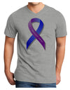 TooLoud Rheumatoid Arthritis Adult V-Neck T-shirt-Mens V-Neck T-Shirt-TooLoud-HeatherGray-Small-Davson Sales