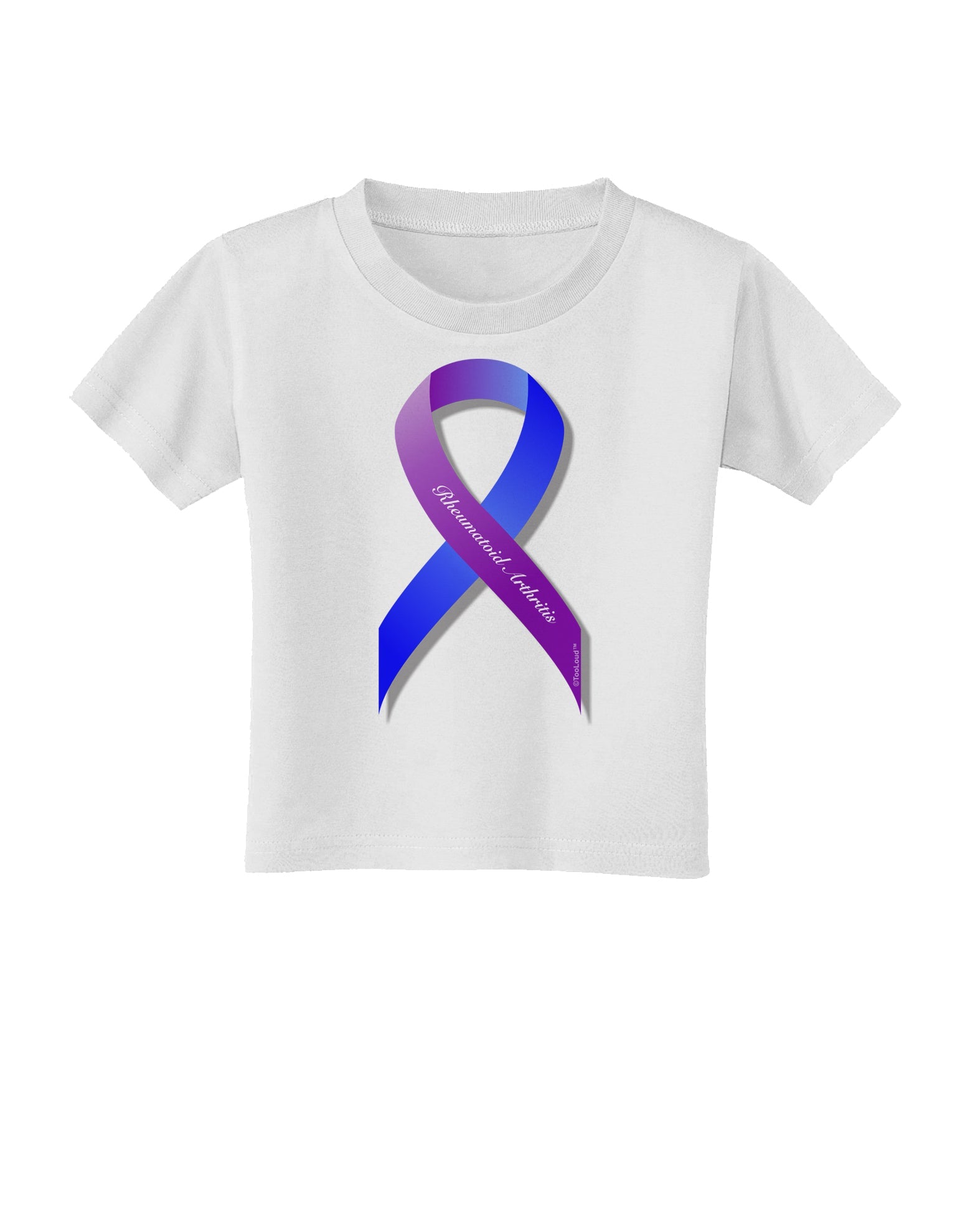 TooLoud Rheumatoid Arthritis Toddler T-Shirt-Toddler T-shirt-TooLoud-White-2T-Davson Sales