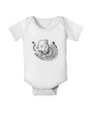 TooLoud Save the Asian Elephants Baby Romper Bodysuit-Baby Romper-TooLoud-White-06-Months-Davson Sales