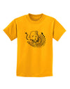 TooLoud Save the Asian Elephants Childrens T-Shirt-Childrens T-Shirt-TooLoud-Gold-X-Small-Davson Sales