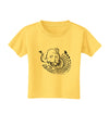 TooLoud Save the Asian Elephants Toddler T-Shirt-Toddler T-shirt-TooLoud-Yellow-2T-Davson Sales