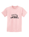 TooLoud Taquito Childrens T-Shirt-Childrens T-Shirt-TooLoud-PalePink-X-Small-Davson Sales