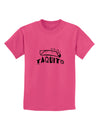 TooLoud Taquito Childrens T-Shirt-Childrens T-Shirt-TooLoud-Sangria-X-Small-Davson Sales
