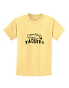 TooLoud Taquito Childrens T-Shirt-Childrens T-Shirt-TooLoud-Daffodil-Yellow-X-Small-Davson Sales