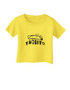 TooLoud Taquito Infant T-Shirt-Infant T-Shirt-TooLoud-Yellow-06-Months-Davson Sales