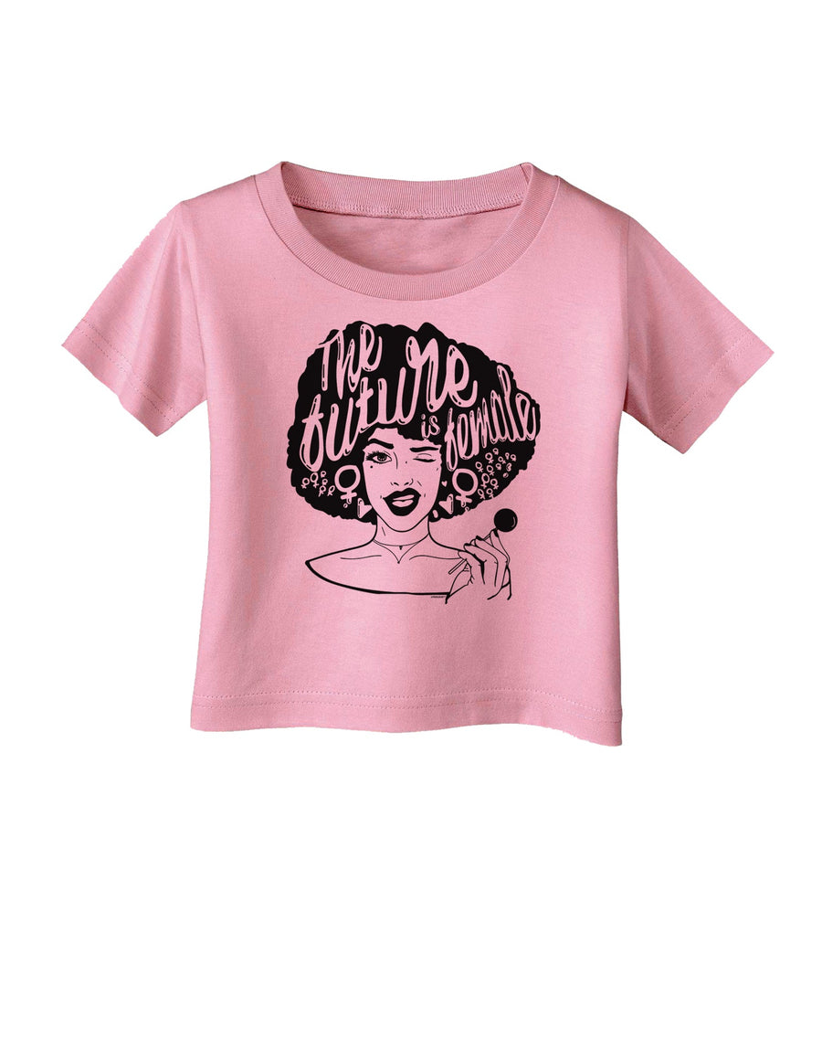 TooLoud The Future Is Female Infant T-Shirt-Infant T-Shirt-TooLoud-White-06-Months-Davson Sales