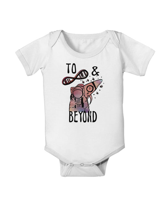 TooLoud To infinity and beyond Baby Romper Bodysuit-Baby Romper-TooLoud-White-06-Months-Davson Sales