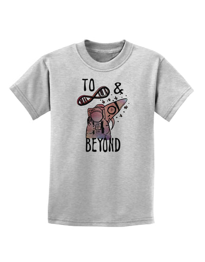 TooLoud To infinity and beyond Childrens T-Shirt-Childrens T-Shirt-TooLoud-AshGray-X-Small-Davson Sales