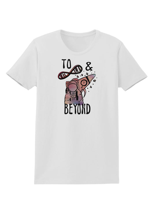 TooLoud To infinity and beyond Womens T-Shirt-Womens T-Shirt-TooLoud-White-X-Small-Davson Sales