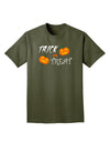 TooLoud Trick or Treat Pumpkins Adult Dark T-Shirt-Mens T-Shirt-TooLoud-Military-Green-Small-Davson Sales