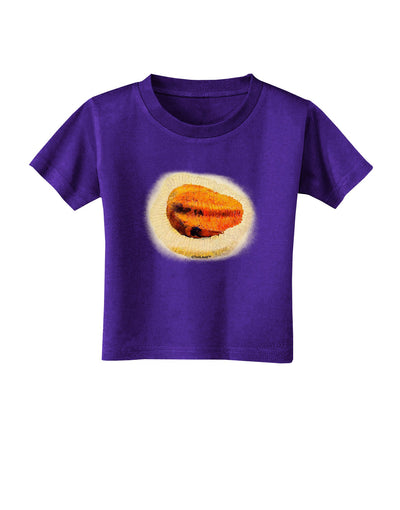 TooLoud Trilobite Fossil Watercolor Toddler T-Shirt Dark-Toddler T-Shirt-TooLoud-Purple-2T-Davson Sales