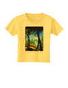 TooLoud Tropical Skyline Toddler T-Shirt-Toddler T-Shirt-TooLoud-Yellow-2T-Davson Sales