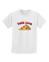 TooLoud True Love - Pizza Childrens T-Shirt-Childrens T-Shirt-TooLoud-White-X-Small-Davson Sales