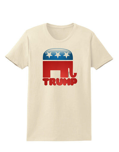 TooLoud Trump Bubble Symbol Womens T-Shirt-Womens T-Shirt-TooLoud-Natural-X-Small-Davson Sales