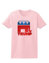 TooLoud Trump Bubble Symbol Womens T-Shirt-Womens T-Shirt-TooLoud-PalePink-X-Small-Davson Sales