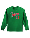 TooLoud Trump Jersey 16 Adult Long Sleeve Dark T-Shirt-TooLoud-Kelly-Green-Small-Davson Sales