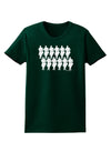 TooLoud Twelve Drummers Drumming Womens Dark T-Shirt-TooLoud-Forest-Green-Small-Davson Sales