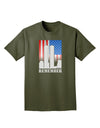 TooLoud Twin Towers Remember Adult Dark T-Shirt-Mens T-Shirt-TooLoud-Military-Green-Small-Davson Sales