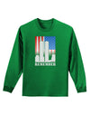 TooLoud Twin Towers Remember Adult Long Sleeve Dark T-Shirt-TooLoud-Kelly-Green-Small-Davson Sales