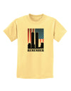 TooLoud Twin Towers Remember Childrens T-Shirt-Childrens T-Shirt-TooLoud-Daffodil-Yellow-X-Small-Davson Sales