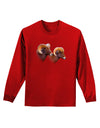 TooLoud Two Majestic Bighorn Rams Adult Long Sleeve Dark T-Shirt-TooLoud-Red-Small-Davson Sales