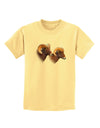 TooLoud Two Majestic Bighorn Rams Childrens T-Shirt-Childrens T-Shirt-TooLoud-Daffodil-Yellow-X-Small-Davson Sales