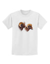 TooLoud Two Majestic Bighorn Rams Childrens T-Shirt-Childrens T-Shirt-TooLoud-White-X-Small-Davson Sales