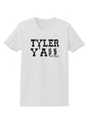 TooLoud Tyler Y'all - Southwestern Style Womens T-Shirt-Womens T-Shirt-TooLoud-White-X-Small-Davson Sales