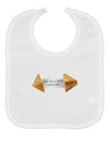 TooLoud Unfortunate Cookie Baby Bib