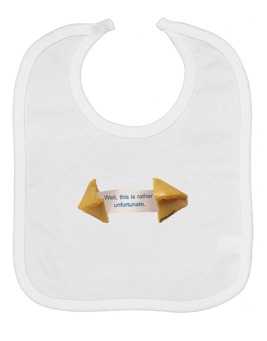 TooLoud Unfortunate Cookie Baby Bib