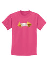 TooLoud Unfortunate Cookie Childrens Dark T-Shirt-Childrens T-Shirt-TooLoud-Sangria-X-Small-Davson Sales