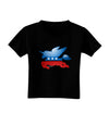 TooLoud Unicorn Political Symbol Toddler T-Shirt Dark-Toddler T-Shirt-TooLoud-Black-2T-Davson Sales