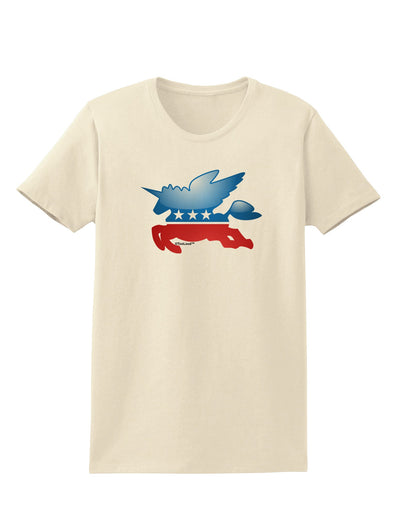 TooLoud Unicorn Political Symbol Womens T-Shirt-Womens T-Shirt-TooLoud-Natural-X-Small-Davson Sales