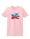 TooLoud Unicorn Political Symbol Womens T-Shirt-Womens T-Shirt-TooLoud-PalePink-X-Small-Davson Sales