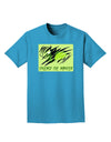 TooLoud Unleash The Monster Adult Dark T-Shirt-Mens T-Shirt-TooLoud-Turquoise-Small-Davson Sales