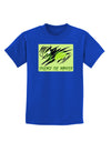 TooLoud Unleash The Monster Childrens Dark T-Shirt-Childrens T-Shirt-TooLoud-Royal-Blue-X-Small-Davson Sales