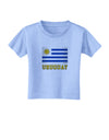 TooLoud Uruguay Flag Toddler T-Shirt-Toddler T-Shirt-TooLoud-Aquatic-Blue-2T-Davson Sales