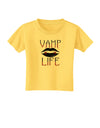 TooLoud Vamp Life Toddler T-Shirt-Toddler T-Shirt-TooLoud-Yellow-2T-Davson Sales