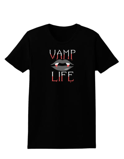 TooLoud Vamp Life Womens Dark T-Shirt-TooLoud-Black-X-Small-Davson Sales