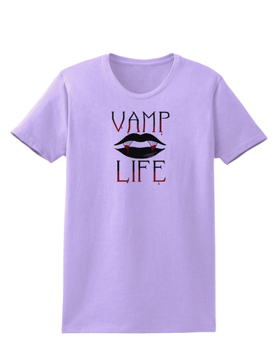 TooLoud Vamp Life Womens T-Shirt-Womens T-Shirt-TooLoud-Lavender-X-Small-Davson Sales