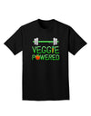 TooLoud Veggie Powered Adult Dark T-Shirt-Mens T-Shirt-TooLoud-Black-Small-Davson Sales