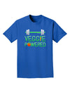 TooLoud Veggie Powered Adult Dark T-Shirt-Mens T-Shirt-TooLoud-Royal-Blue-Small-Davson Sales