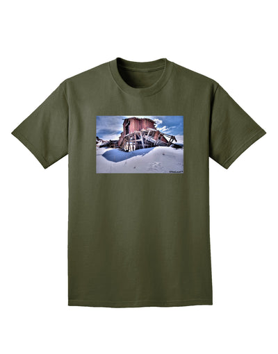 TooLoud Victor Mines Colorado Adult Dark T-Shirt-Mens T-Shirt-TooLoud-Military-Green-Small-Davson Sales