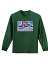 TooLoud Victor Mines Colorado Adult Long Sleeve Dark T-Shirt-TooLoud-Dark-Green-Small-Davson Sales