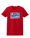 TooLoud Victor Mines Colorado Text Womens Dark T-Shirt-TooLoud-Red-X-Small-Davson Sales