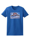 TooLoud Victor Mines Colorado Text Womens Dark T-Shirt-TooLoud-Royal-Blue-X-Small-Davson Sales