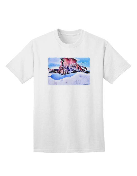 TooLoud Victor Mines Colorado Watercolor Adult T-Shirt-Mens T-Shirt-TooLoud-White-Small-Davson Sales