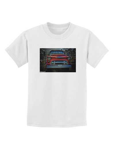 TooLoud Vintage Truck Childrens T-Shirt-Childrens T-Shirt-TooLoud-White-X-Small-Davson Sales